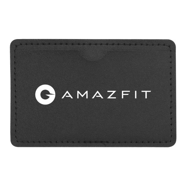 Black Leather Cover For Card Shaped USB Flash