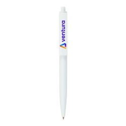 Branding-Plastic-Pen-White-PPN103-WHT-250x250-1.jpg Plastic Pens White Color, Push Button, Wide Clip for Logo