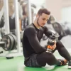 Eco-friendly Sports Bottles with Straw, 700ml in rPET Material