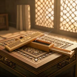 Wooden Incense Burner Holder