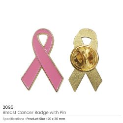Breast Cancer Awareness Badges