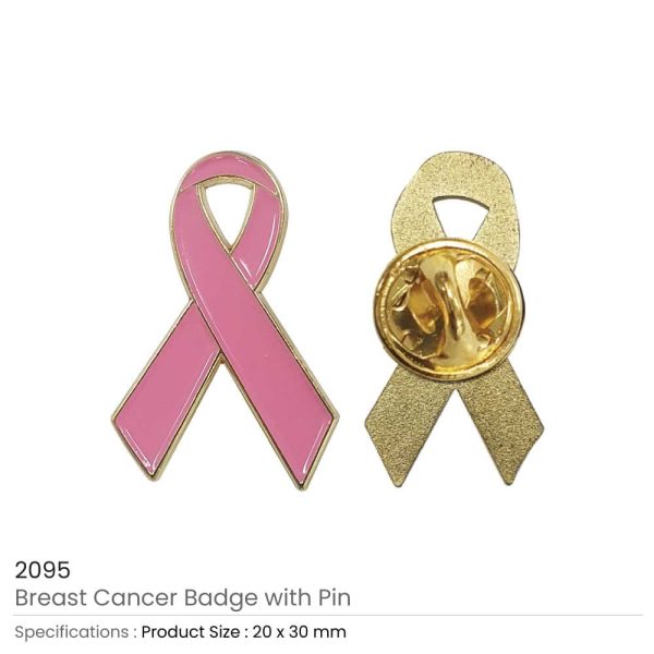 Breast Cancer Awareness Badges