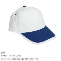Brushed Cotton Branded Caps