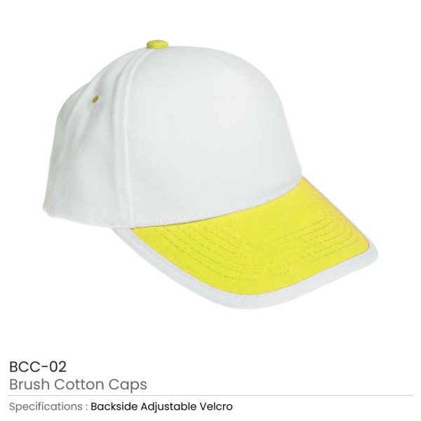 Branded Cotton Caps with Velcro