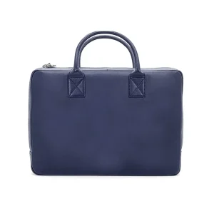 CHASE PLUS Laptop Bags in Premium Leather Regalia Blue