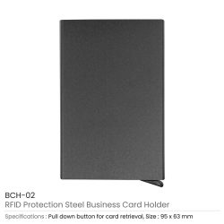 Promotional Cardholders with RFID Protection