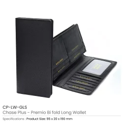 Chase Plus Long Wallets with RFID Protection