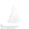 Christmas Tree Ceramic Personalized Ornaments