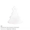 Christmas Tree Ceramic Personalized Ornaments