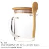 Clear-Glass-Mugs-with-Bamboo-Lid-and-Spoon-TM-031-600x600-1.jpg Promotional Travel Mug with Bamboo Lid and Spoon