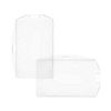 Clear Plastic PVC SWAG Cardholders