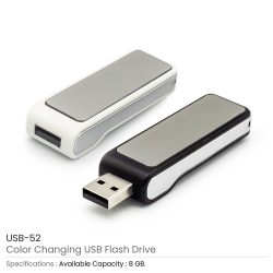 Color Changing Logo USB | Promotional Logo USB