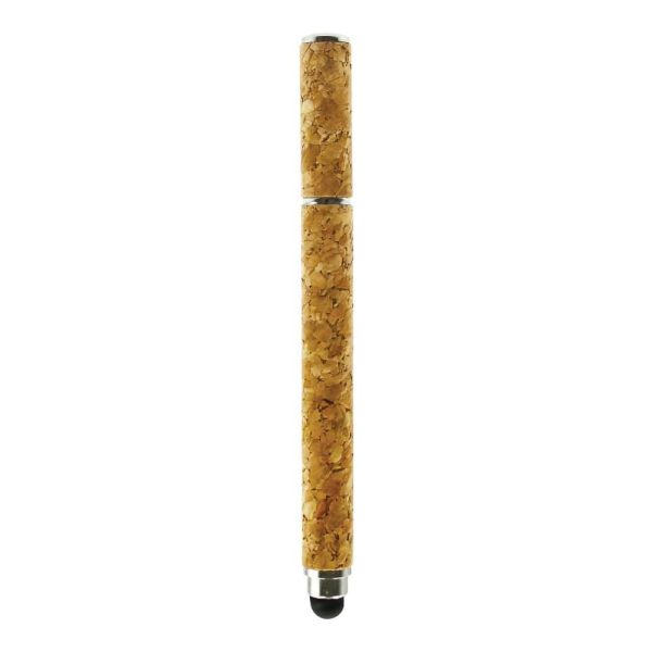 Cork Pen with Stylus