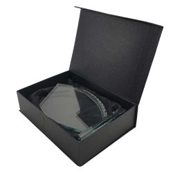 Engraved Leaf Crystal Awards