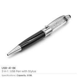 Crystal Pen USB | Stylus Pen with USB | Promo Pens - Image 8