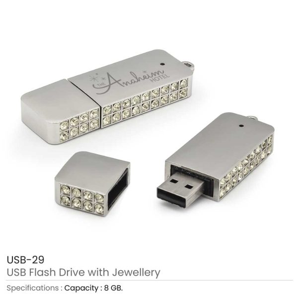 Crystal Studded USB | Special Personalized Gifts