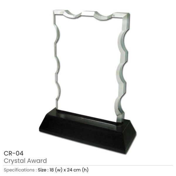 Branded Crystal Award