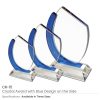 Crystals-Awards-CR-15-01-600x600-1.jpg Branded Crystal Awards with Blue Design on the side