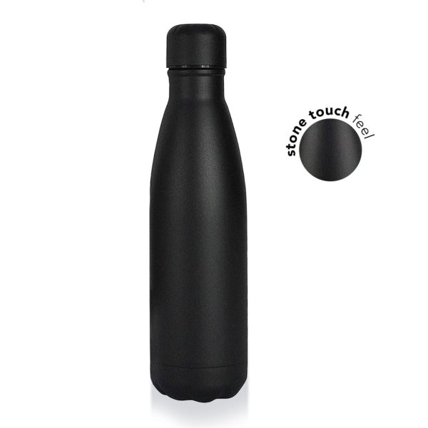 DWGL-3129-RONDA-Stone-Touch-Insulated-Water-Bottle-Blackunique5721332 RONDA - Stone Touch Insulated Water Bottle - Black