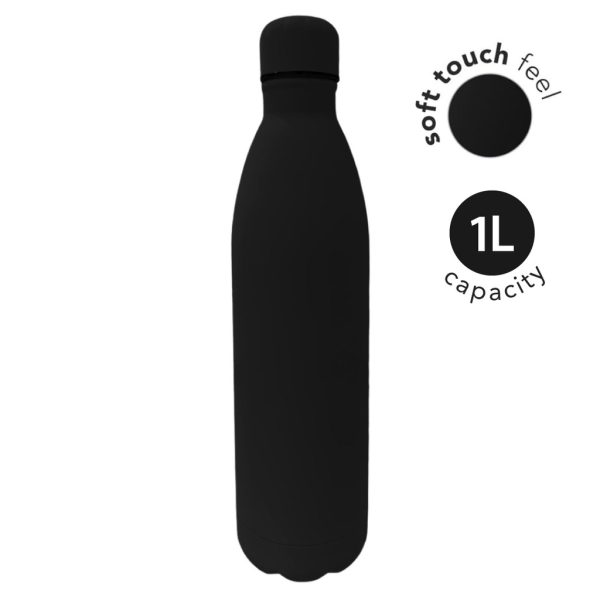 DWGL-3282-MODENA-Giftology-Soft-Touch-lnsulated-Water-Bottle-1L-Blackunique2519a9a MODENA - Giftology Soft Touch lnsulated Water Bottle - 1L - Black
