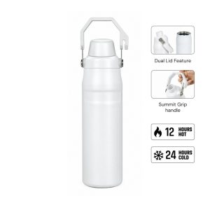 THERMORA - Hans Larsen SummitGrip Thermal Flask 710 ml - White