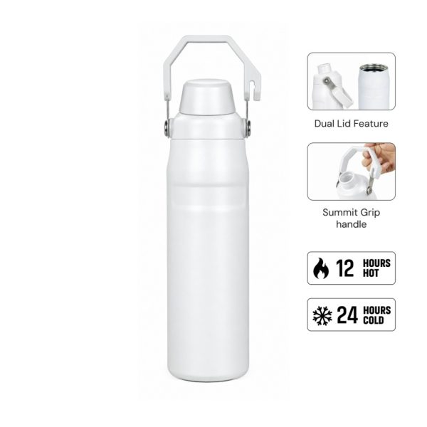 DWHL-3294-THERMORA-Hans-Larsen-SummitGrip-Thermal-Flask-710-ml-Whiteuniquefe0e8cc THERMORA - Hans Larsen SummitGrip Thermal Flask 710 ml - White
