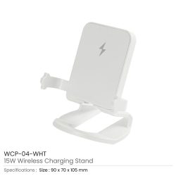 Desktop-Wireless-Charging-Stands-WCP-04-WHT-250x250-1.jpg Desktop Wireless Charging Stands 15W Fast Charging