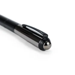 Dorniel Designs Brand Pens, Matte Black, Twist Action, Blue Ink