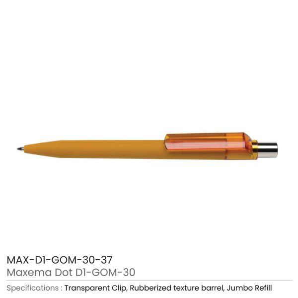 Dot Pens with Transparent Clip