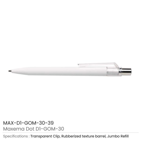 Dot Pens with Transparent Clip