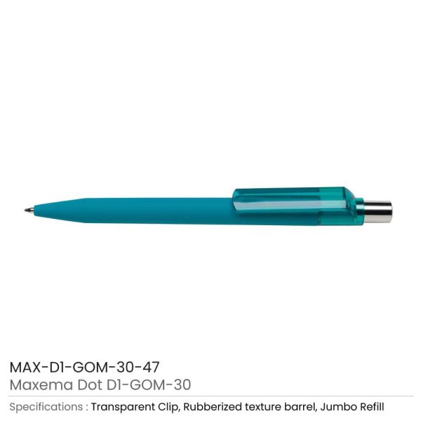 Dot Pens with Transparent Clip