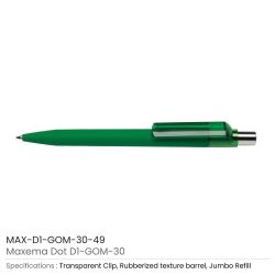 Dot Pens with Transparent Clip