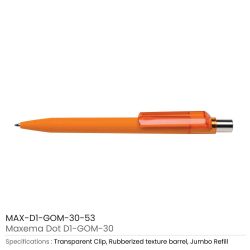 Dot Pens with Transparent Clip