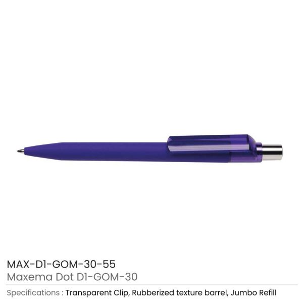 Dot Pens with Transparent Clip