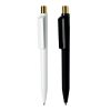 Dot Promotional Branded Pens with Gold Push Button