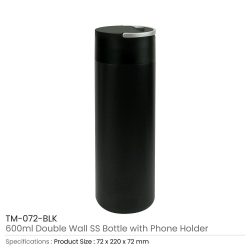 Bottle with Phone Holder