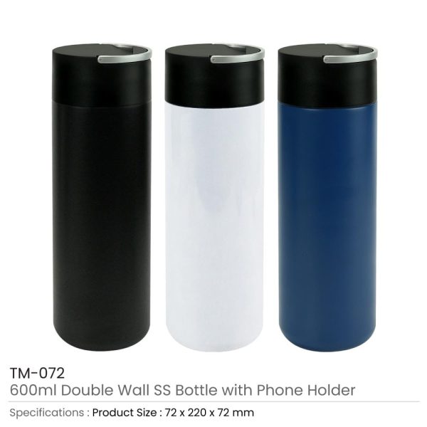 Bottle with Phone Holder