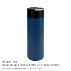 Bottle with Phone Holder