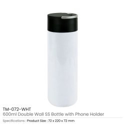 Bottle with Phone Holder