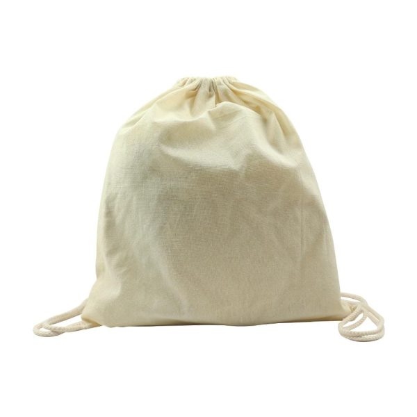 Cotton Pouch with Drawstring