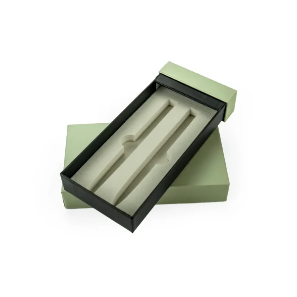 Dual Pen Box Slide to Open in Hard Cardboard Material For Pen Gift Sets