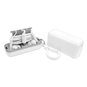Earphones with Protective Case | Promo Tech Gifts