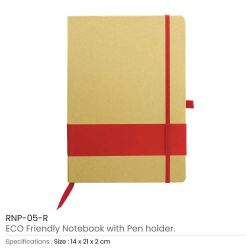 Eco-Friendly-Notebooks-RNP-05-R-250x250-1.jpg Eco-Friendly Notebooks with Pen Holder