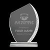 Engraved Leaf Crystal Awards