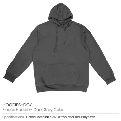 Fleece Hoodies Oversized Pullover