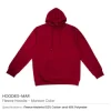 Fleece Hoodies Oversized Pullover