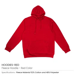 Fleece Hoodies Oversized Pullover