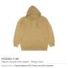 Fleece Hoodies with Zipper in (S to 3XL) Sizes
