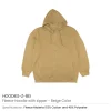 Fleece Hoodies with Zipper in (S to 3XL) Sizes