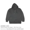 Fleece Hoodies with Zipper in (S to 3XL) Sizes